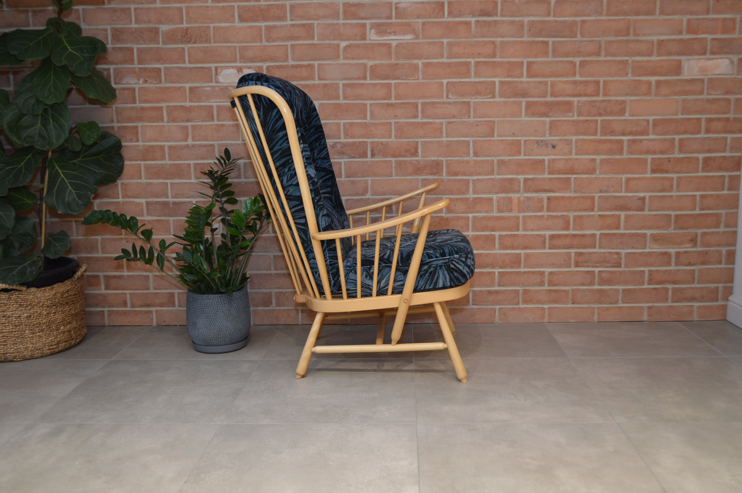Ercol Evergreen High Back Easy Chair - Model 1913