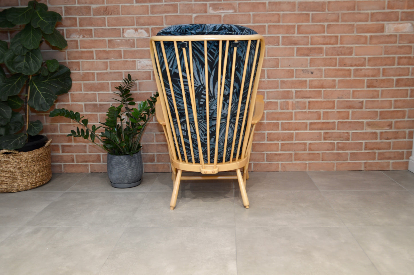 Ercol Evergreen High Back Easy Chair - Model 1913