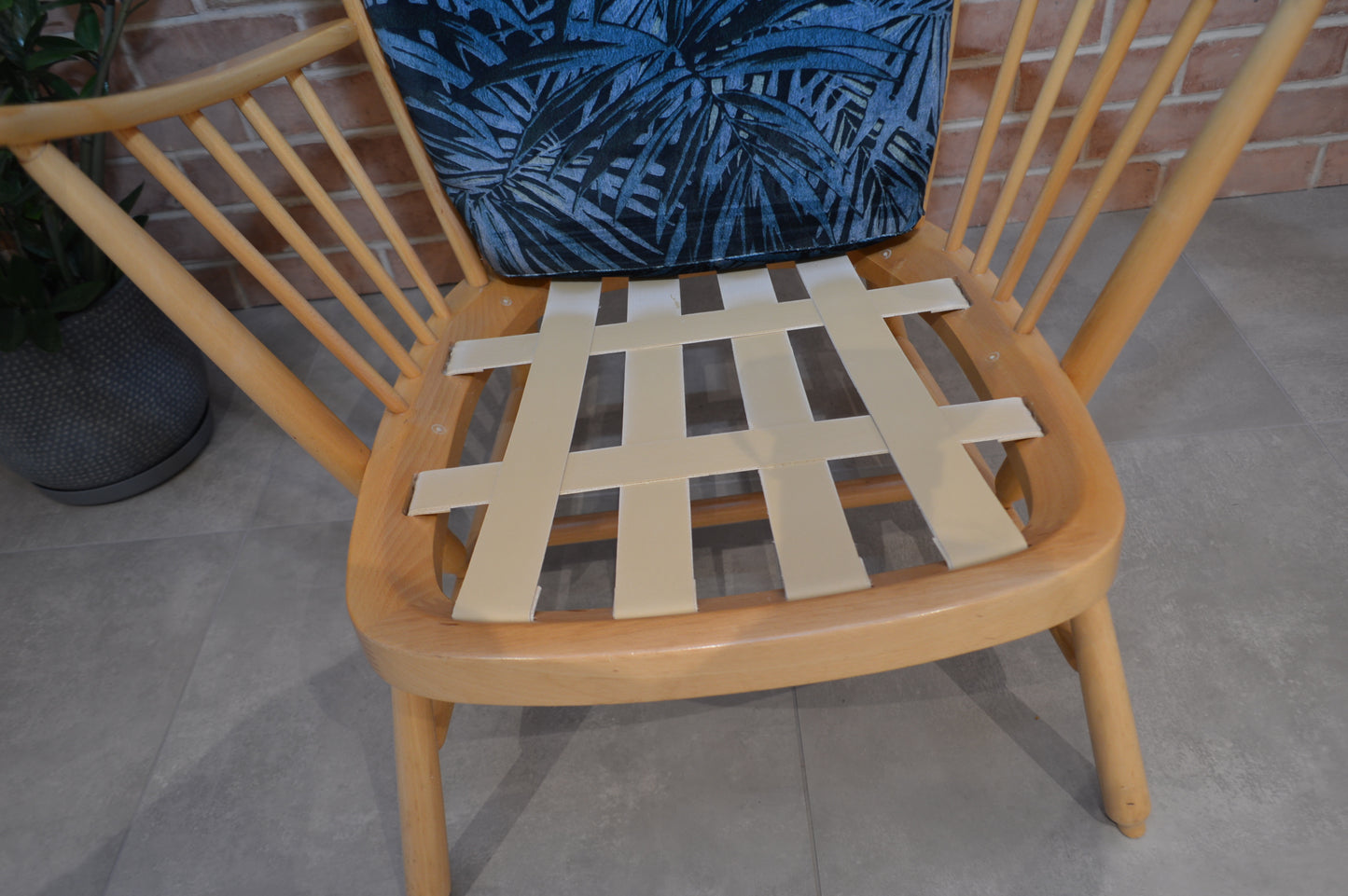 Ercol Evergreen High Back Easy Chair - Model 1913