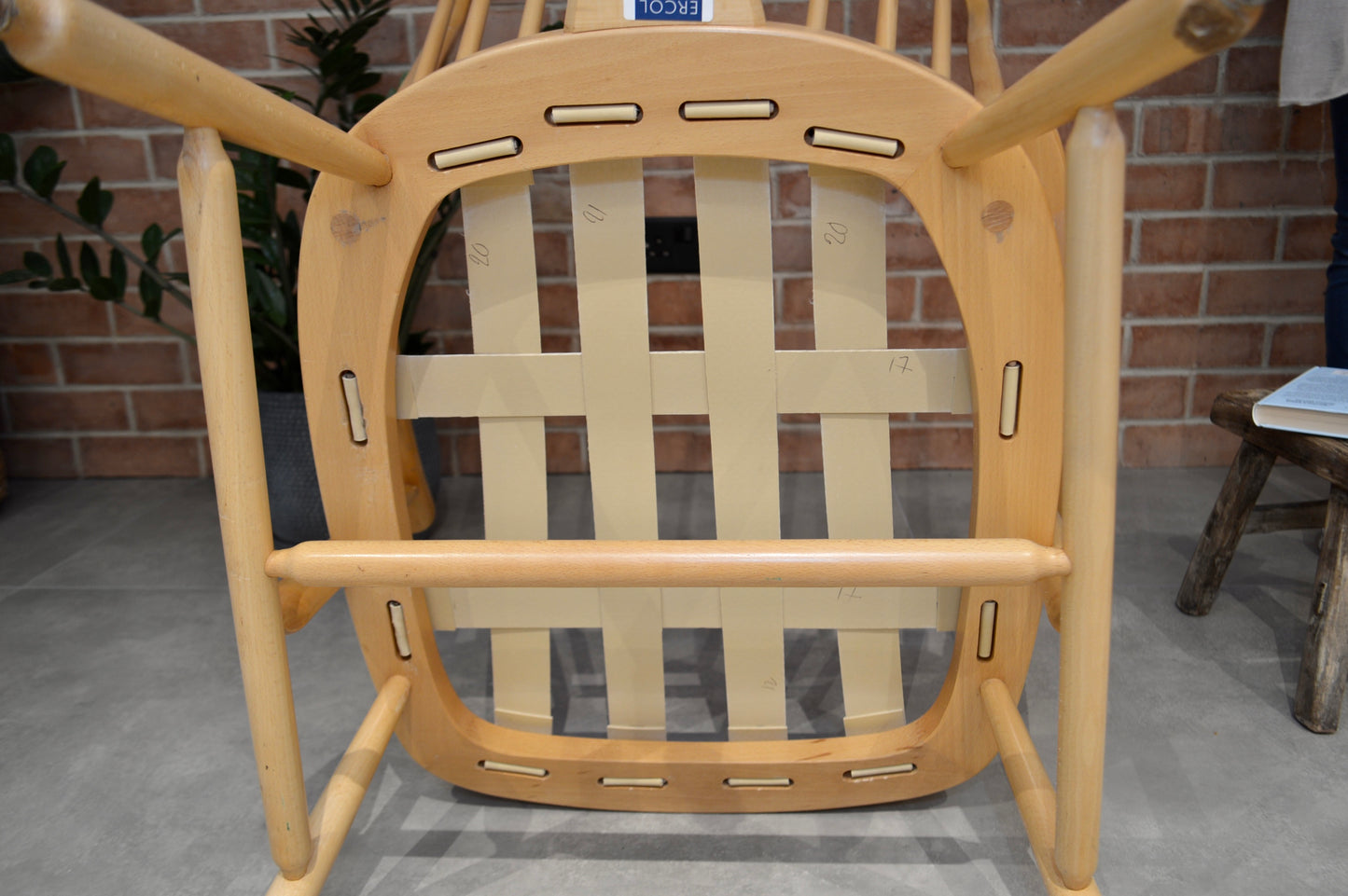 Ercol Evergreen High Back Easy Chair - Model 1913