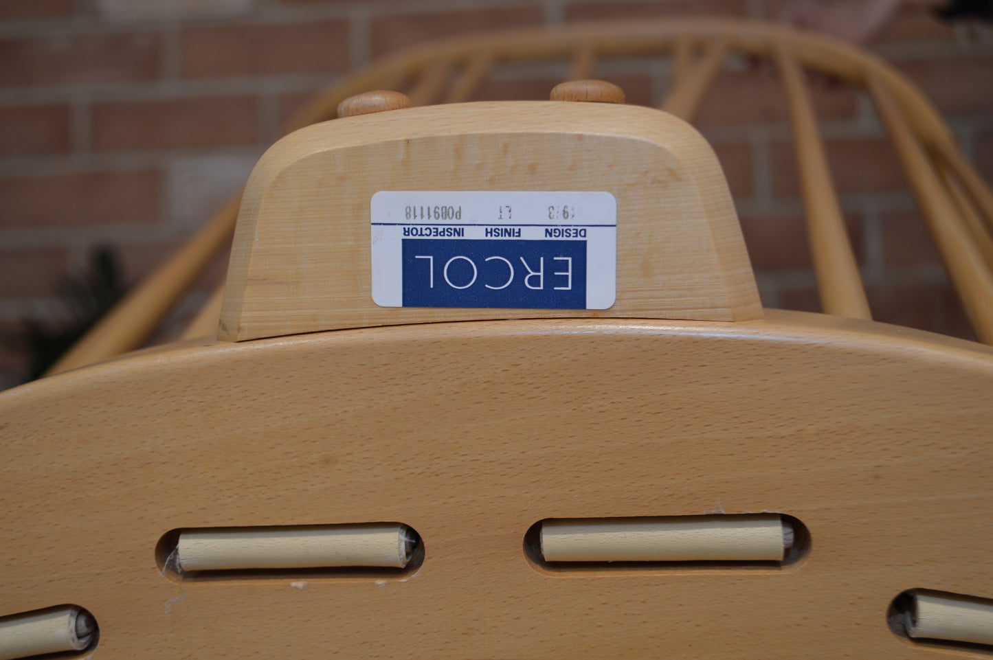 Ercol Evergreen High Back Easy Chair - Model 1913