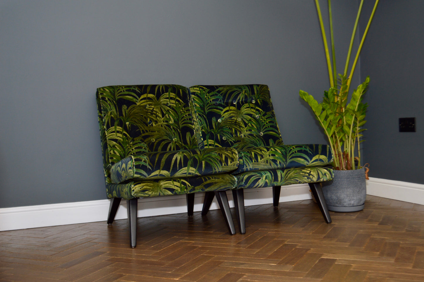 Vintage Pair G Plan TV Lounge Chairs