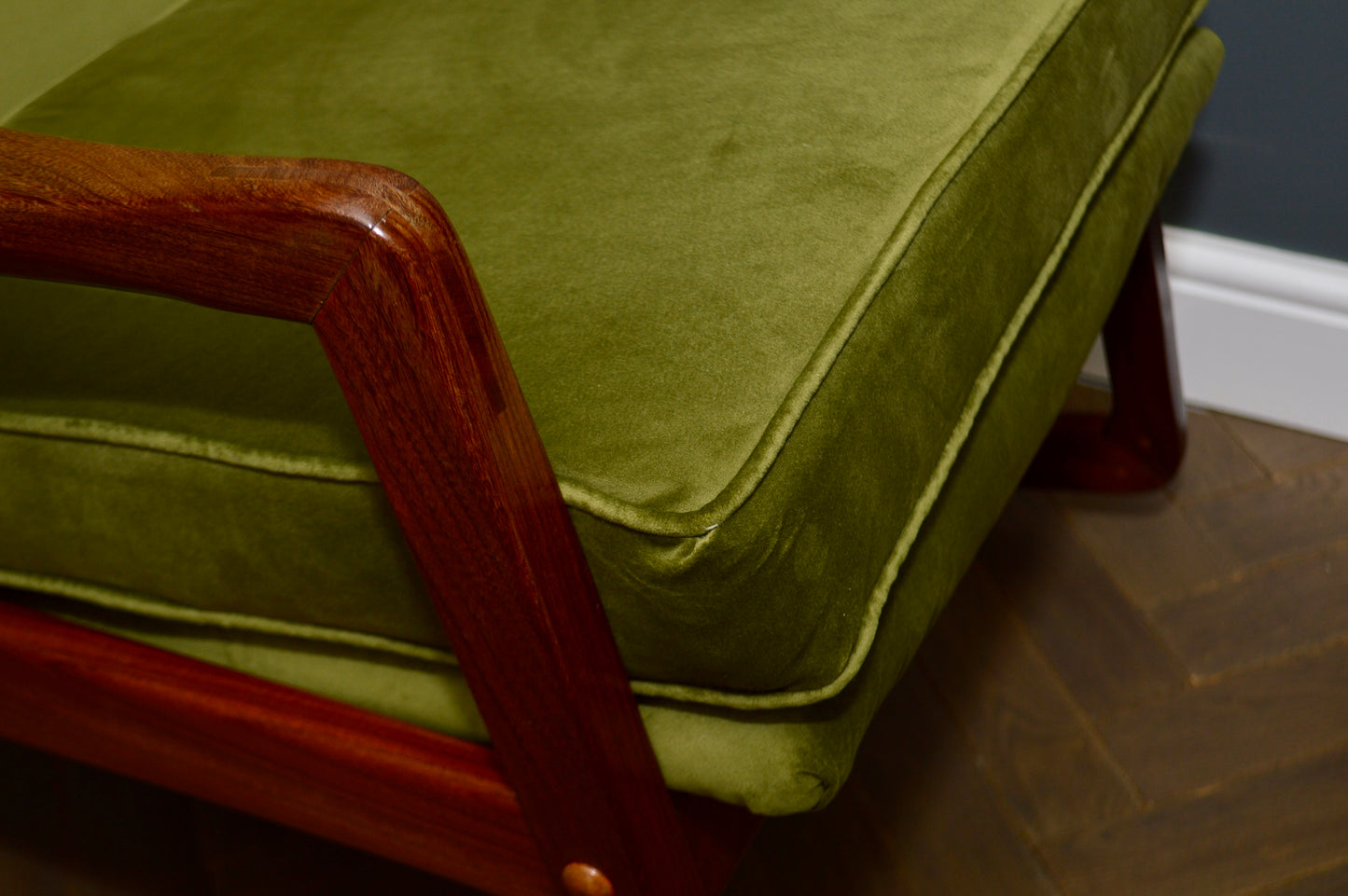 Mid Century Teak Rocking chair Danish style