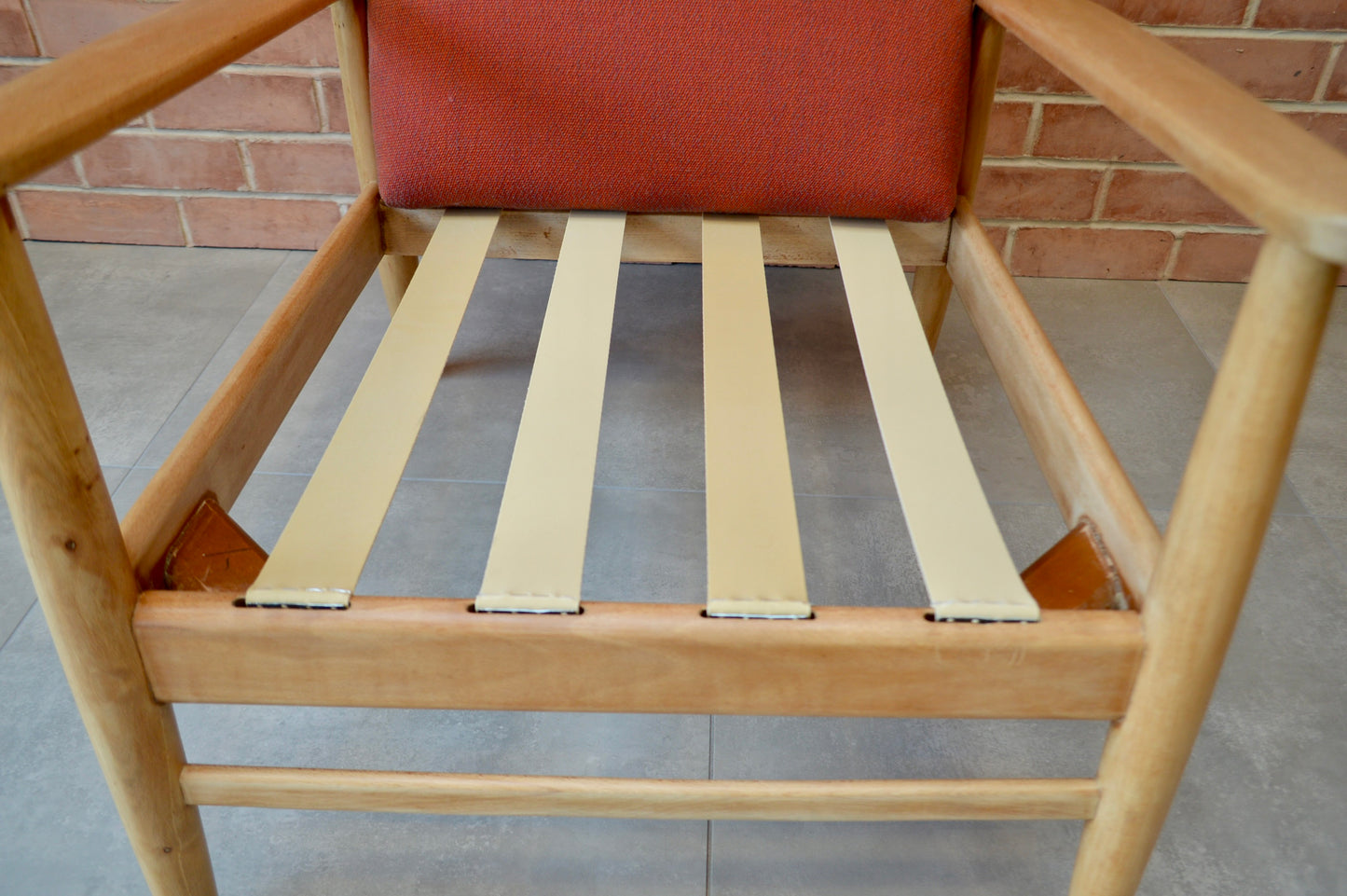 Pair of Mid Century Scandinavian Teak Easy Chairs